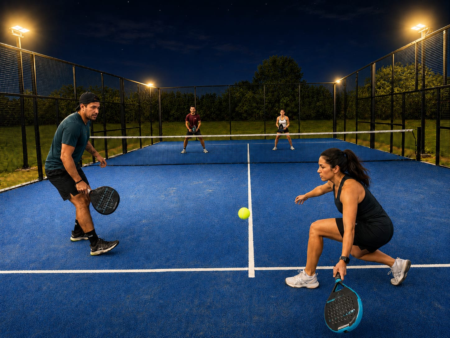 Cancha de pádel